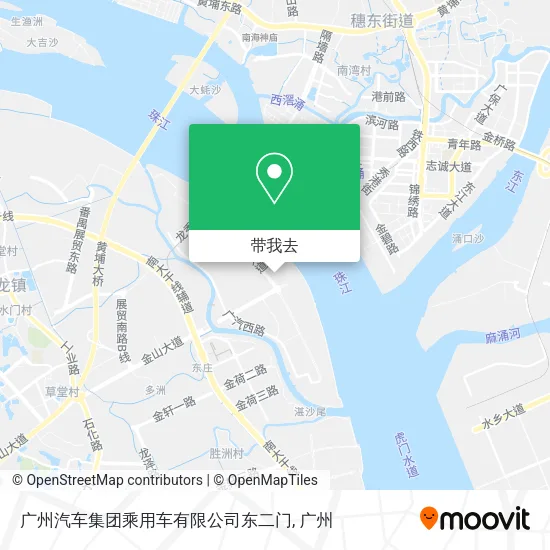 广州汽车集团乘用车有限公司东二门地图