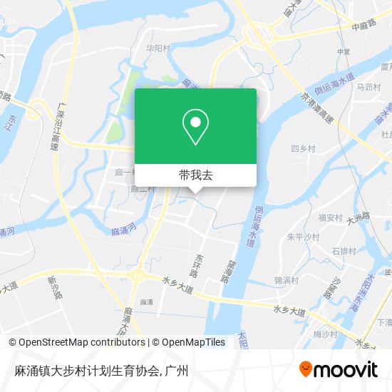 麻涌镇大步村计划生育协会地图