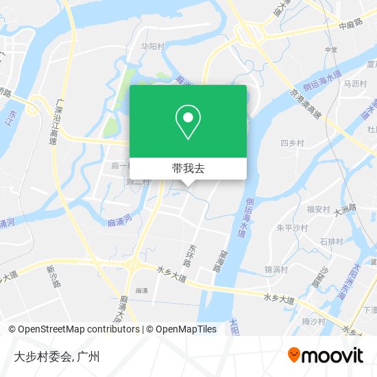 大步村委会地图