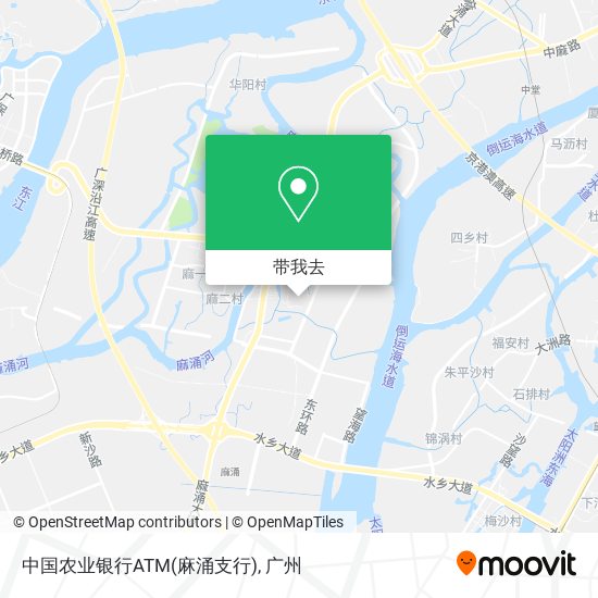 中国农业银行ATM(麻涌支行)地图