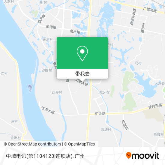 中域电讯(第1104123l连锁店)地图