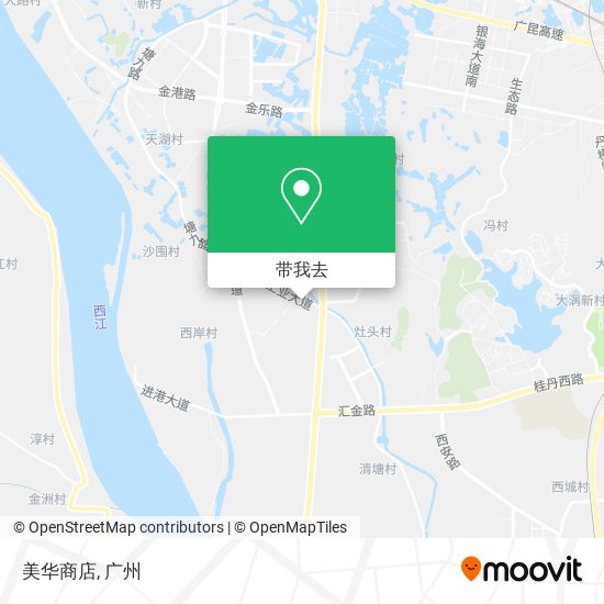 美华商店地图