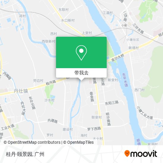 桂丹·颐景园地图