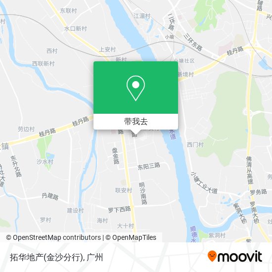 拓华地产(金沙分行)地图