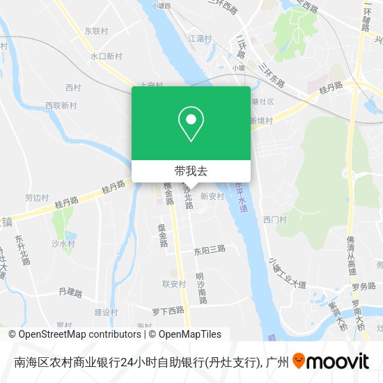南海区农村商业银行24小时自助银行(丹灶支行)地图