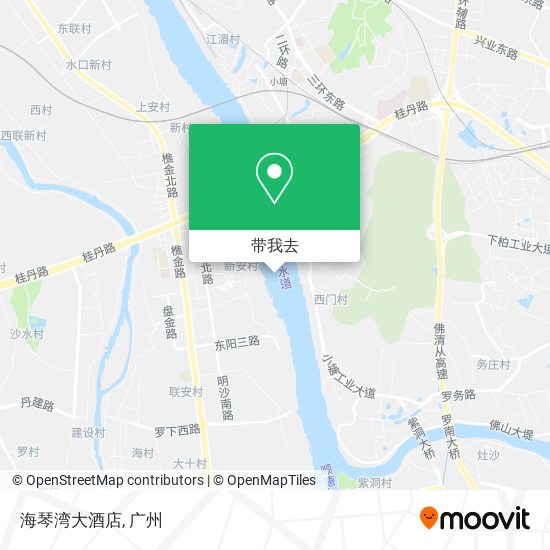 海琴湾大酒店地图