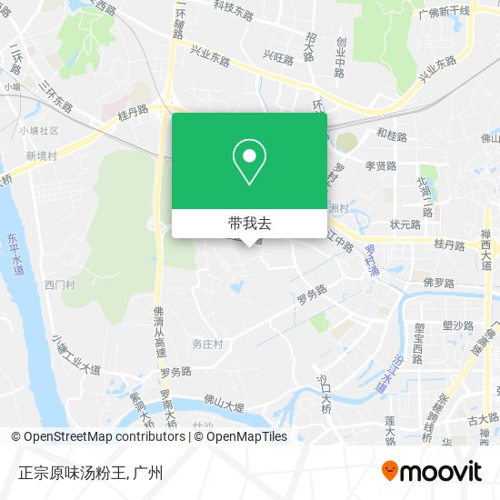 正宗原味汤粉王地图