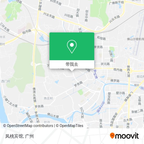 凤桃宾馆地图