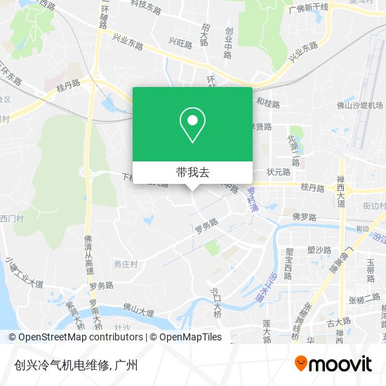 创兴冷气机电维修地图