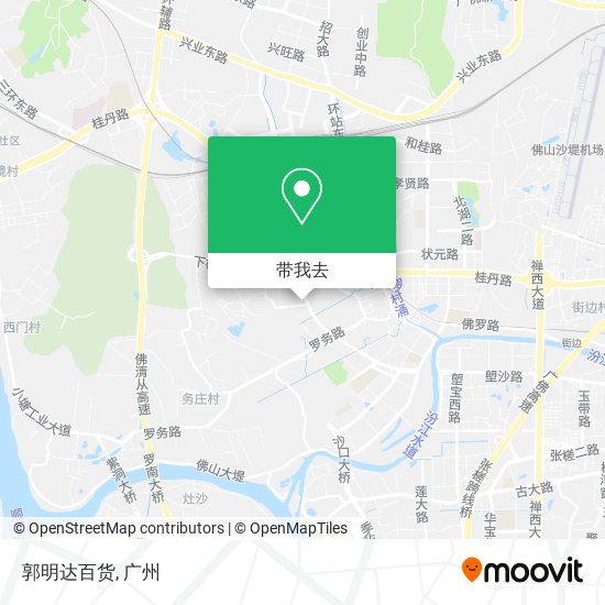 郭明达百货地图