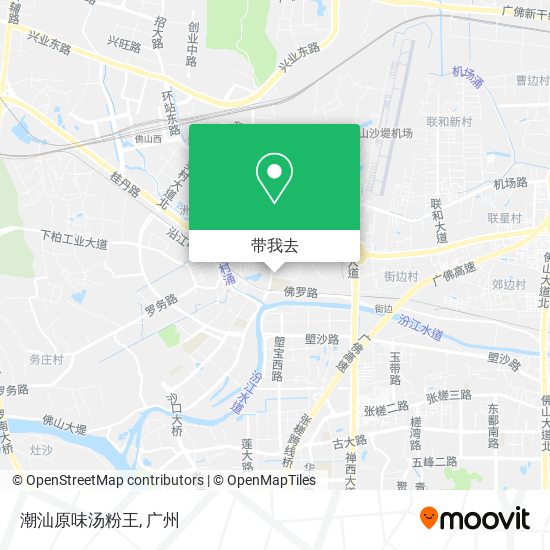潮汕原味汤粉王地图