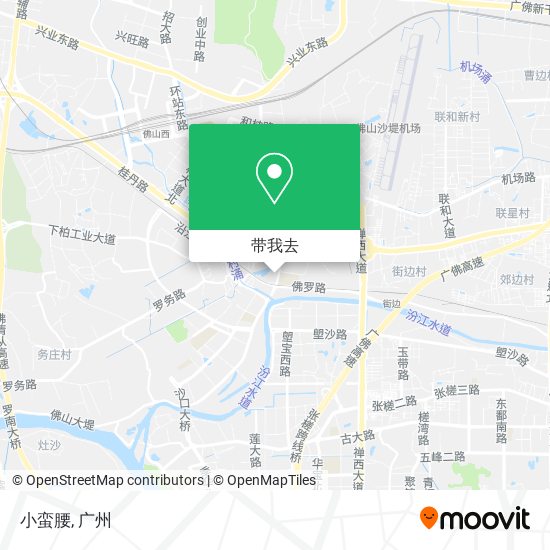 小蛮腰地图