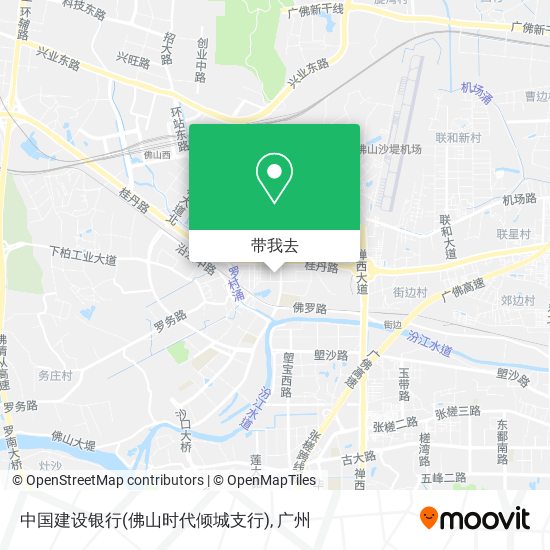 中国建设银行(佛山时代倾城支行)地图