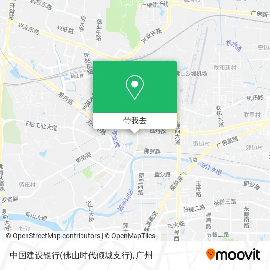 中国建设银行(佛山时代倾城支行)地图