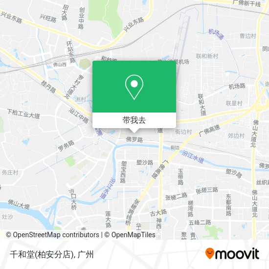 千和堂(柏安分店)地图