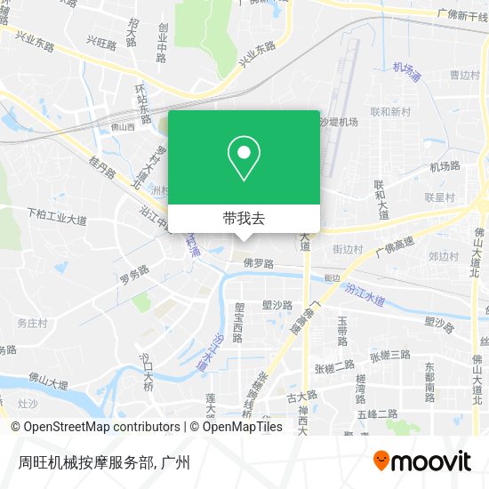 周旺机械按摩服务部地图