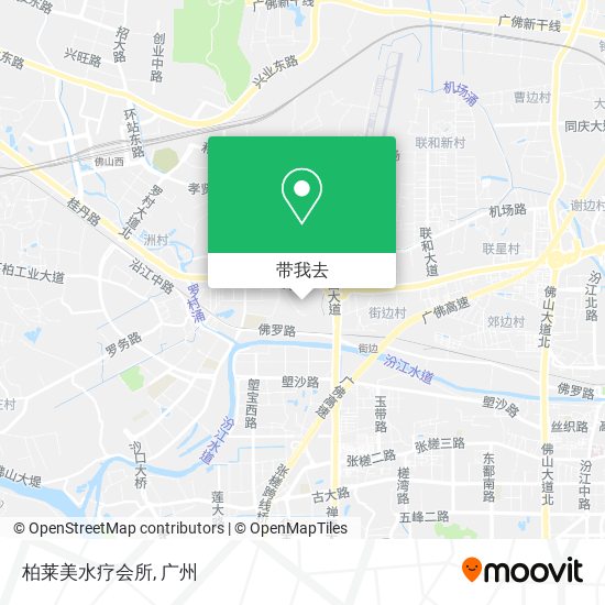 柏莱美水疗会所地图