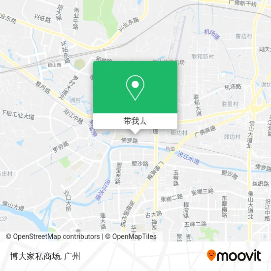 博大家私商场地图