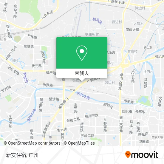 新安住宿地图