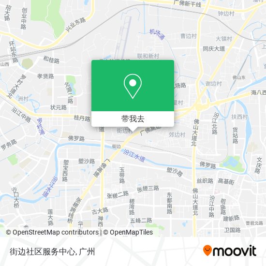 街边社区服务中心地图