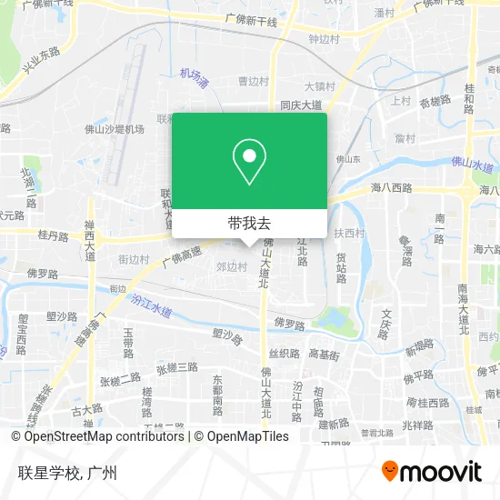 联星学校地图