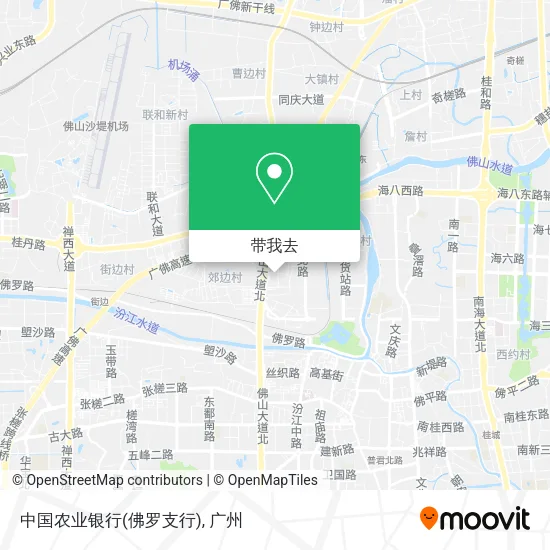 中国农业银行(佛罗支行)地图