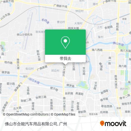 佛山市合能汽车用品有限公司地图