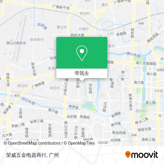 荣威五金电器商行地图