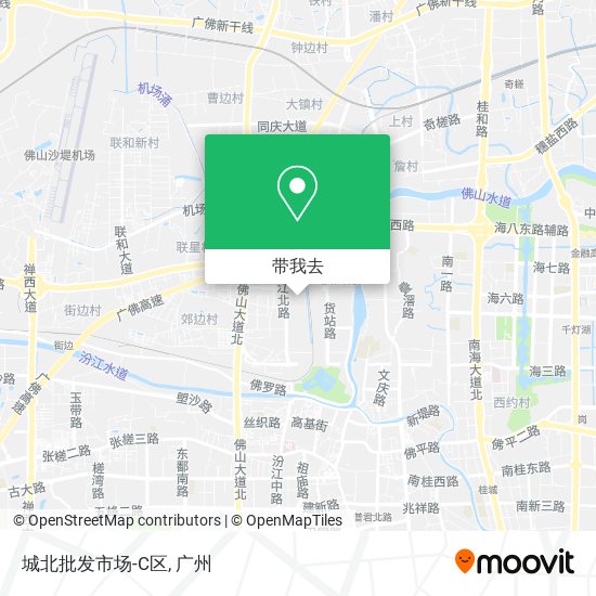 城北批发市场-C区地图