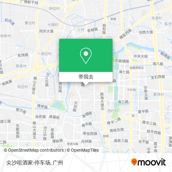 尖沙咀酒家-停车场地图