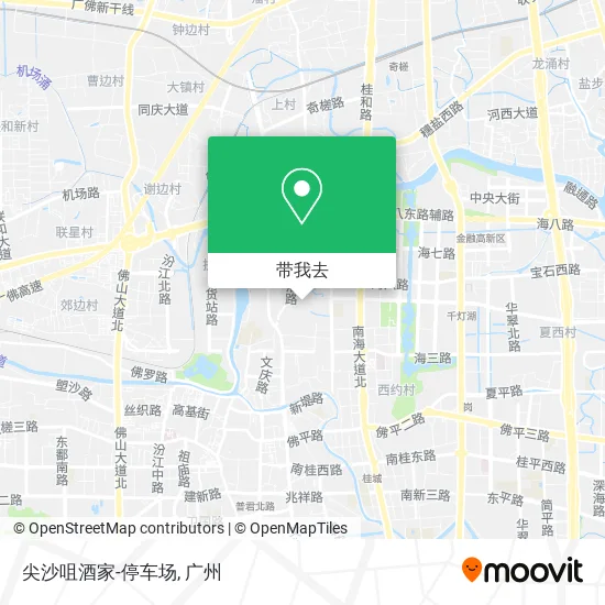 尖沙咀酒家-停车场地图