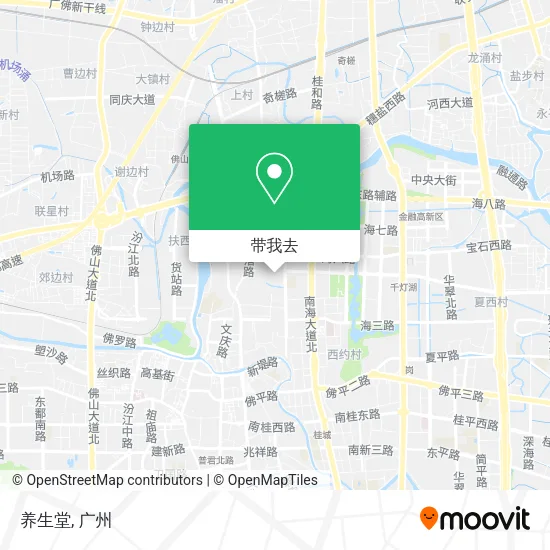 养生堂地图