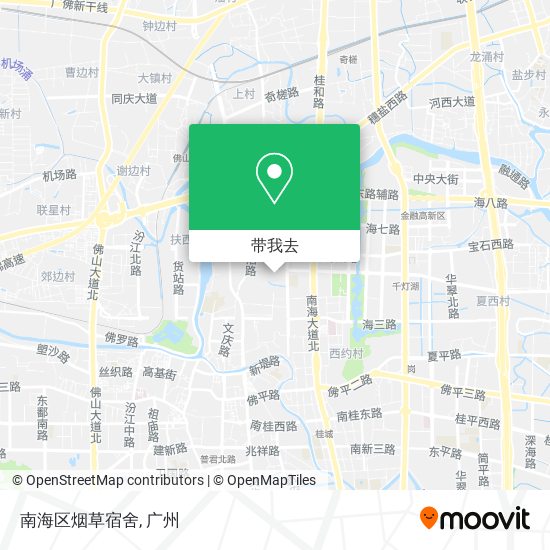 南海区烟草宿舍地图