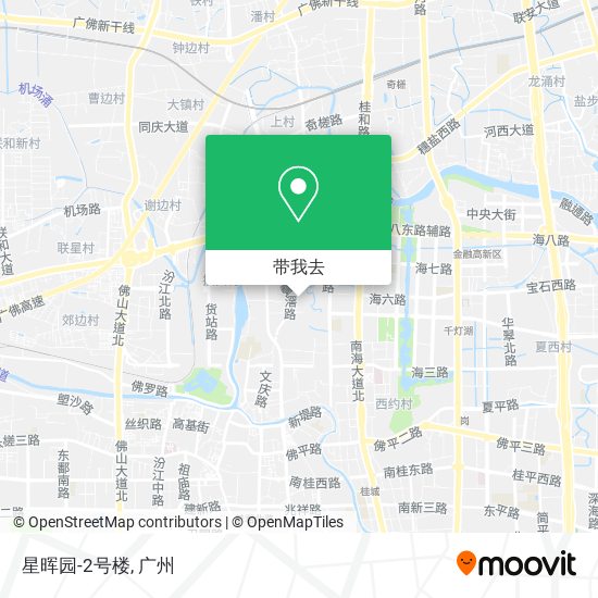 星晖园-2号楼地图