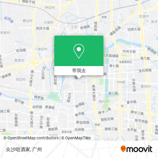 尖沙咀酒家地图
