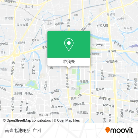 南壹电池轮胎地图