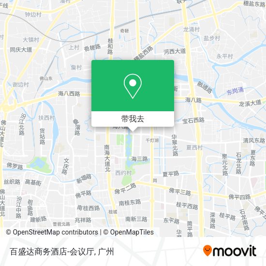 百盛达商务酒店-会议厅地图