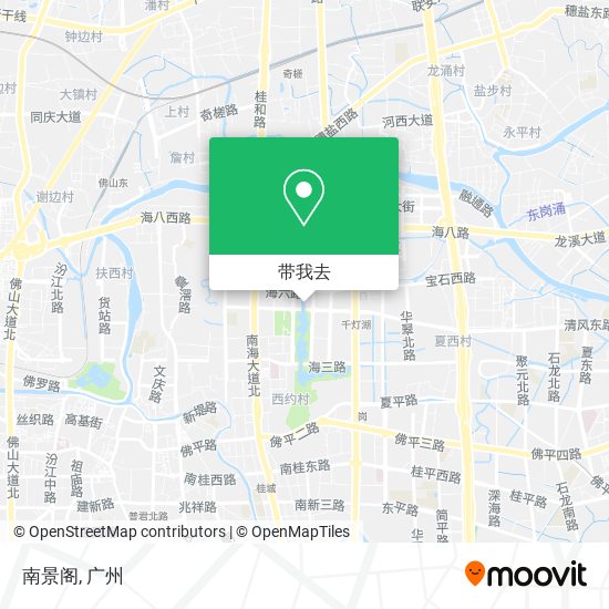 南景阁地图
