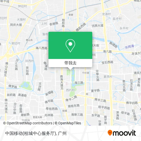 中国移动(桂城中心服务厅)地图