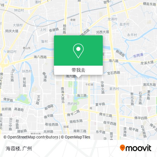 海霞楼地图