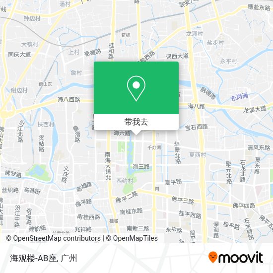 海观楼-AB座地图
