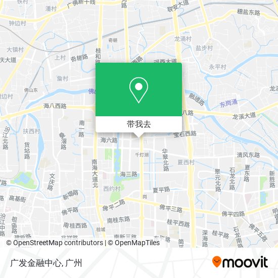 广发金融中心地图