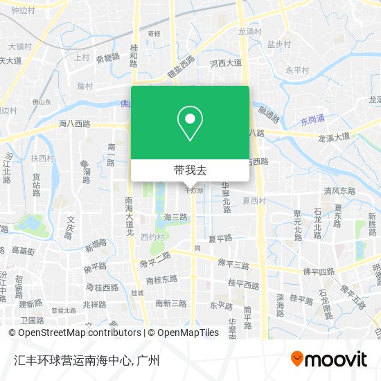 汇丰环球营运南海中心地图
