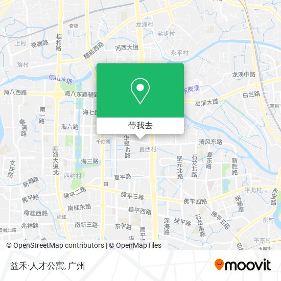 益禾·人才公寓地图