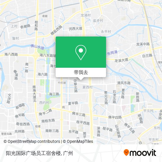 阳光国际广场员工宿舍楼地图