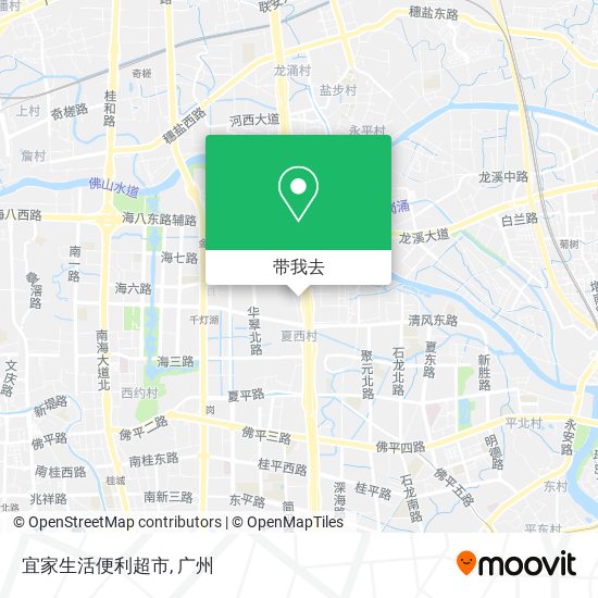 宜家生活便利超市地图