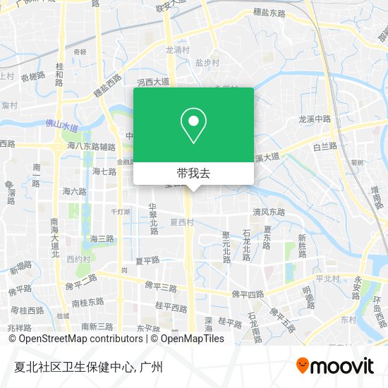 夏北社区卫生保健中心地图