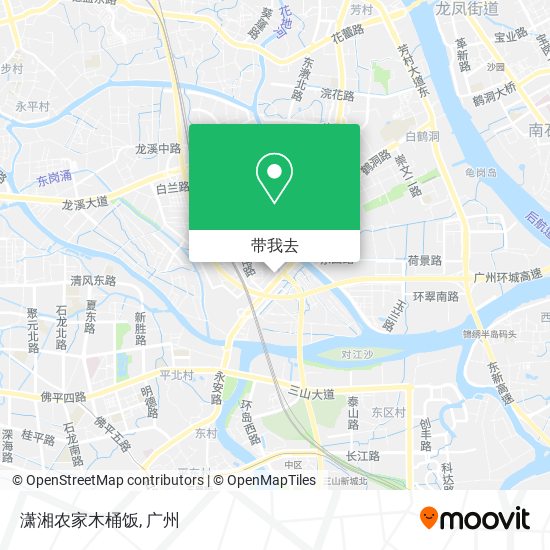 潇湘农家木桶饭地图