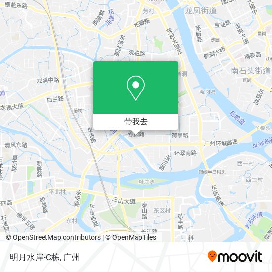 明月水岸-C栋地图