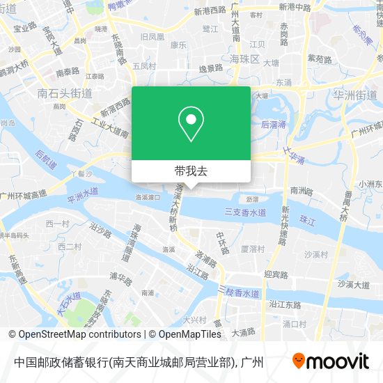 中国邮政储蓄银行(南天商业城邮局营业部)地图